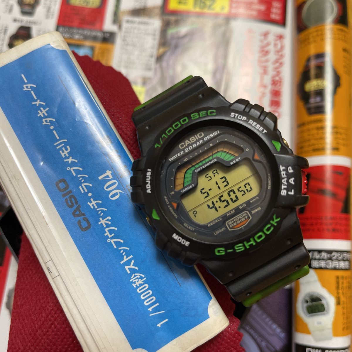 G-SHOCK イチローモデル DW-6000D-1ベルト カモフラ