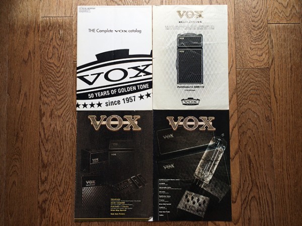 Vox Catalog 4 вида Korg corg