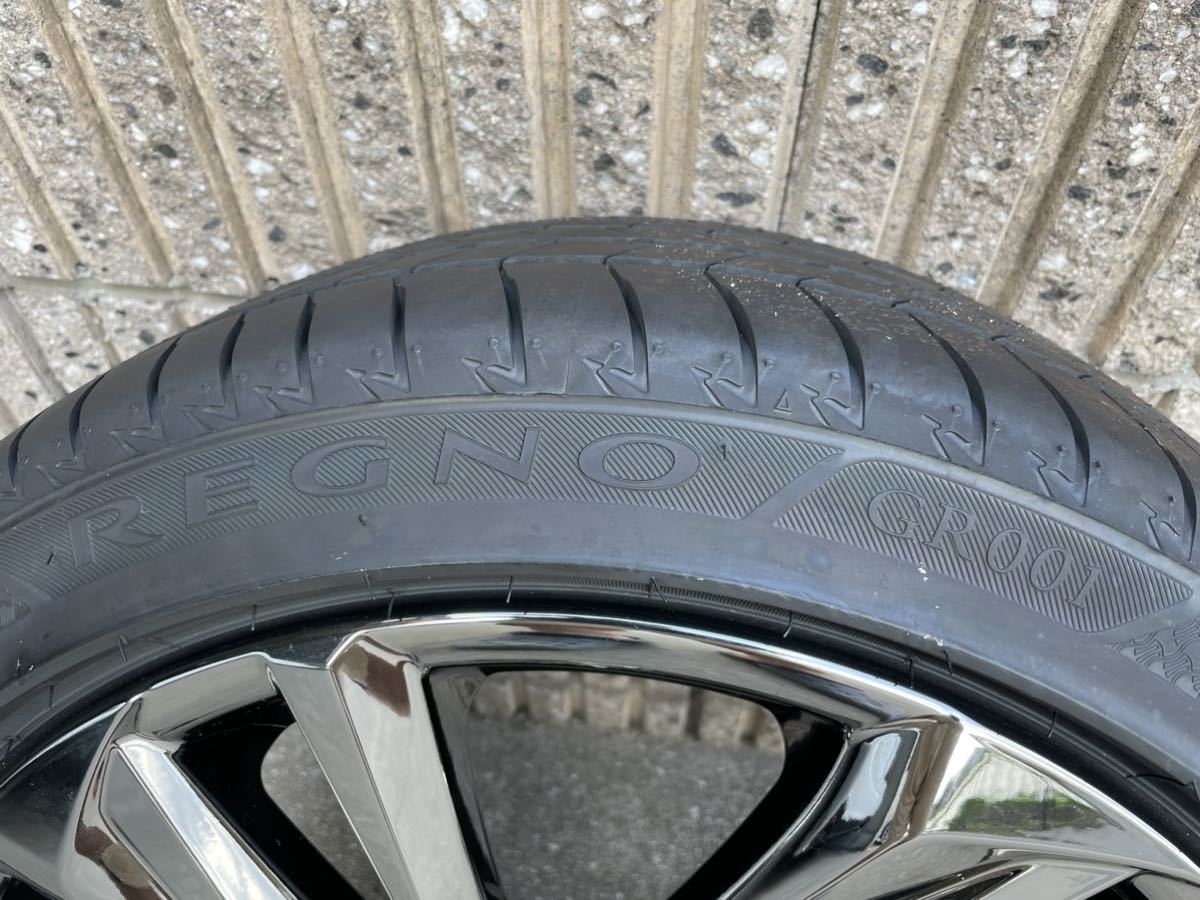 220系クラウンRSアドバンス後期 純正タイヤホイール4本セット 新車外し