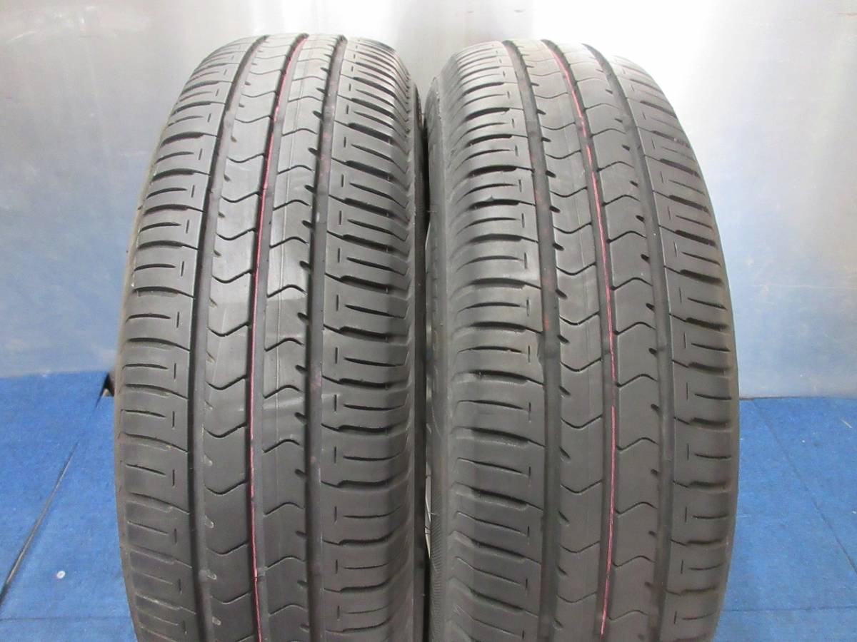 ★8-8.5分山★19年製★ ブリヂストンECOPIA NH100C 155/65R13 社外ホイール 13×4J +42 4H-100 4本セット 軽自動車等 D991の画像10