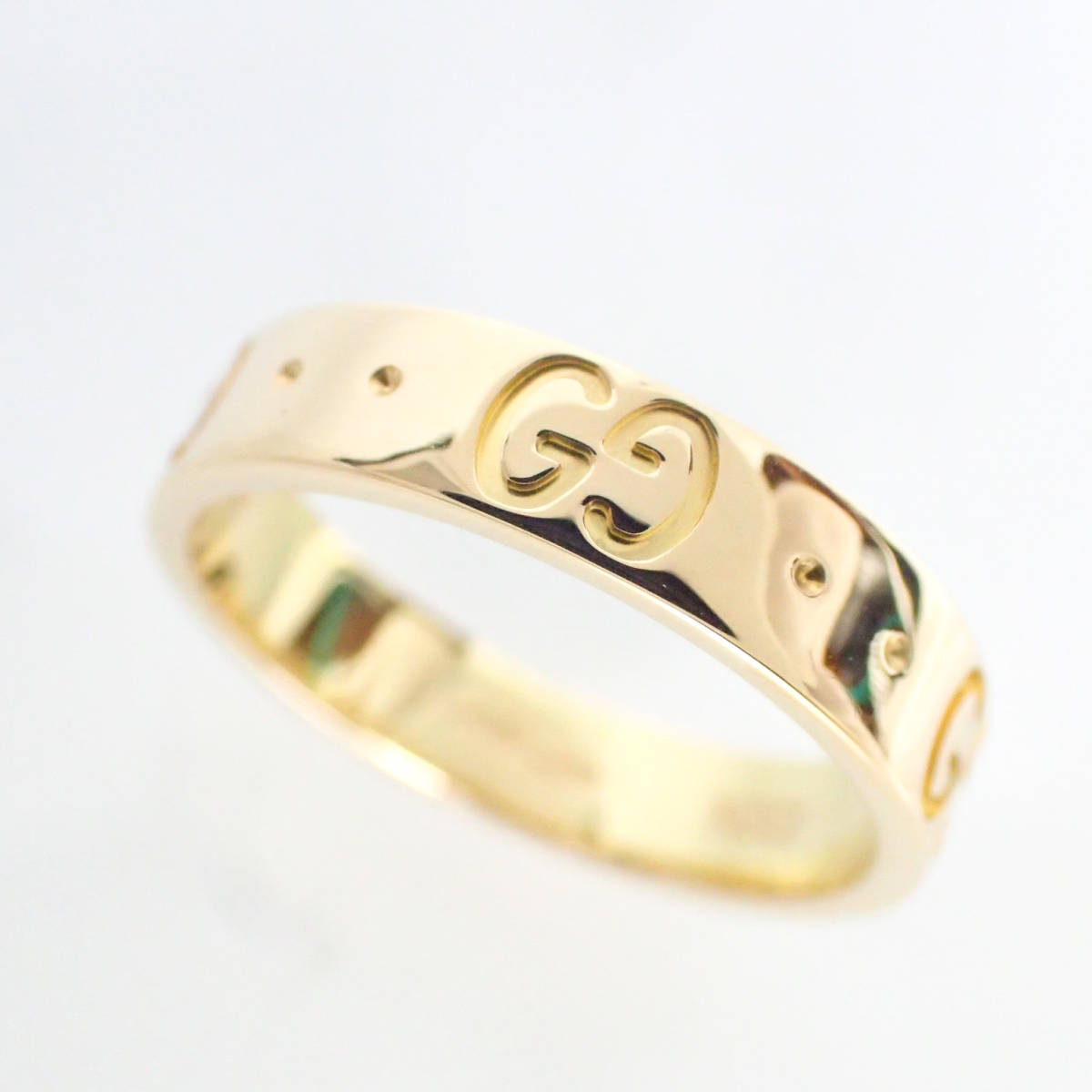 人気の雑貨がズラリ! グッチ GUCCI #9 GG イエローゴールド 9号