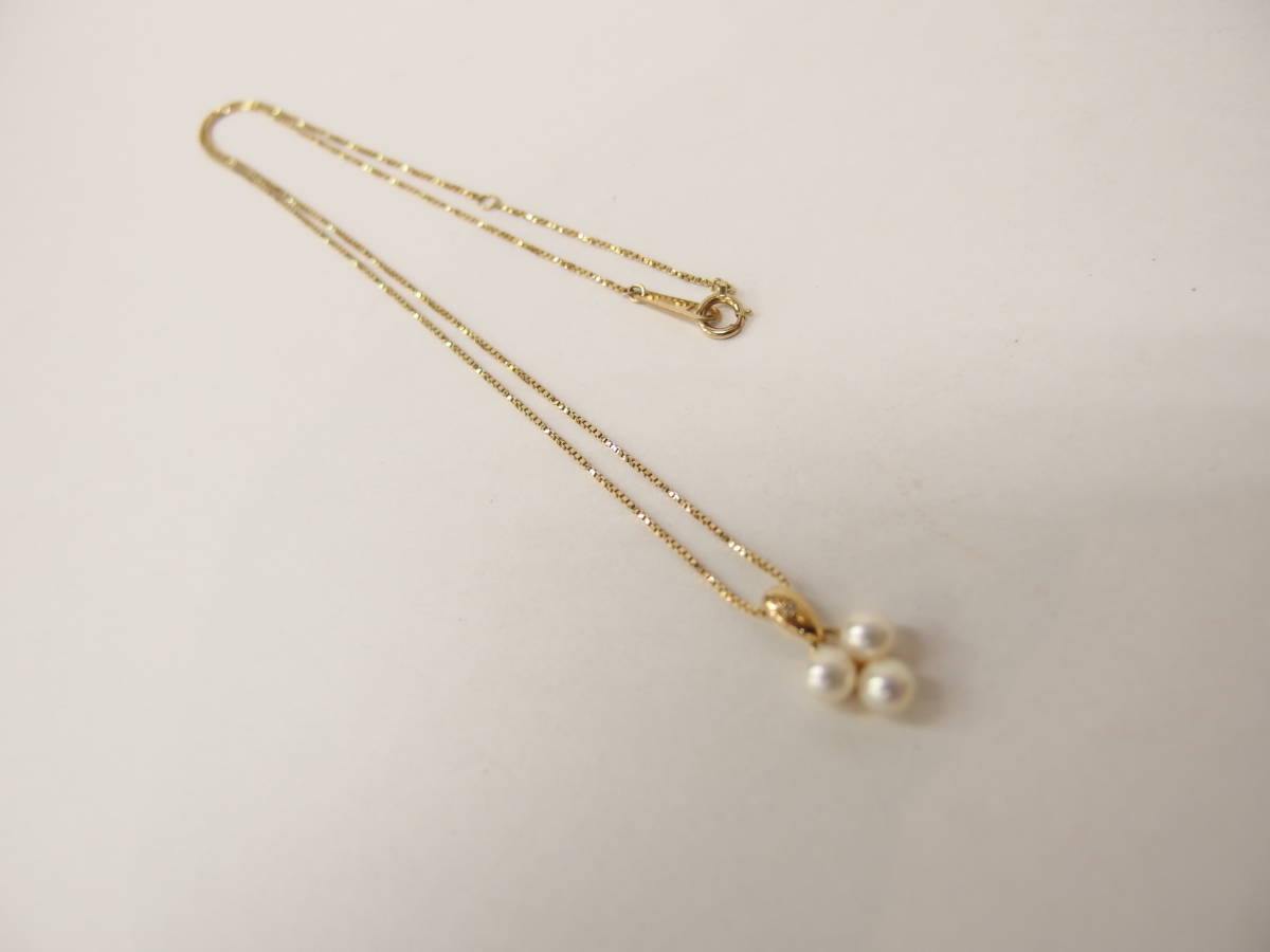 K18パールネックレス 40cm R3156 | web.hauscenter.com.bo