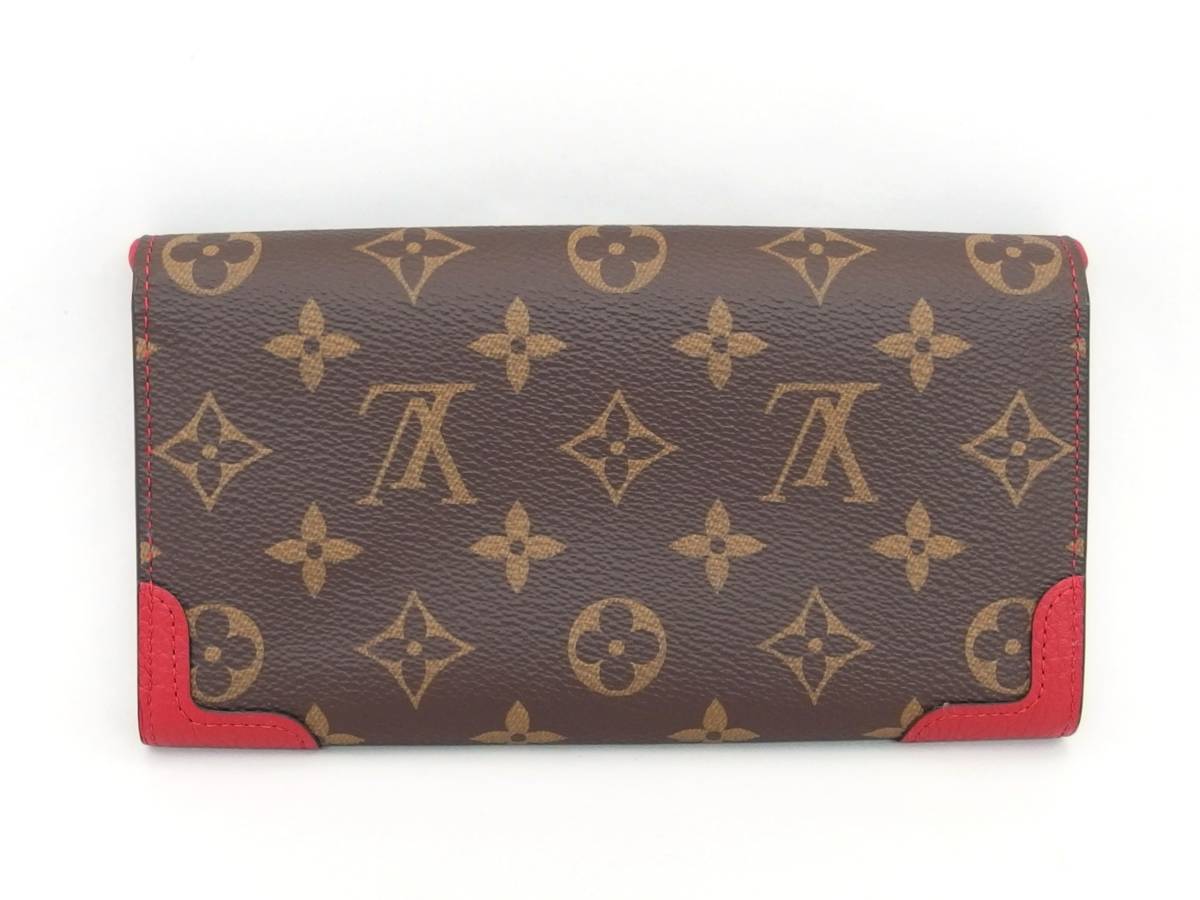 未使用☆LOUIS VUITTON ルイヴィトン モノグラム ポルトフォイユ サラ