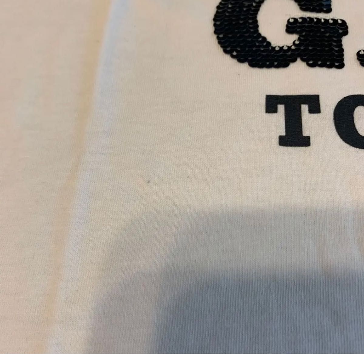 【新品】GAP KIDS ギャップ SNOOPY スヌーピー 半袖 スパンコール ロゴ Tシャツ 女の子 120cm