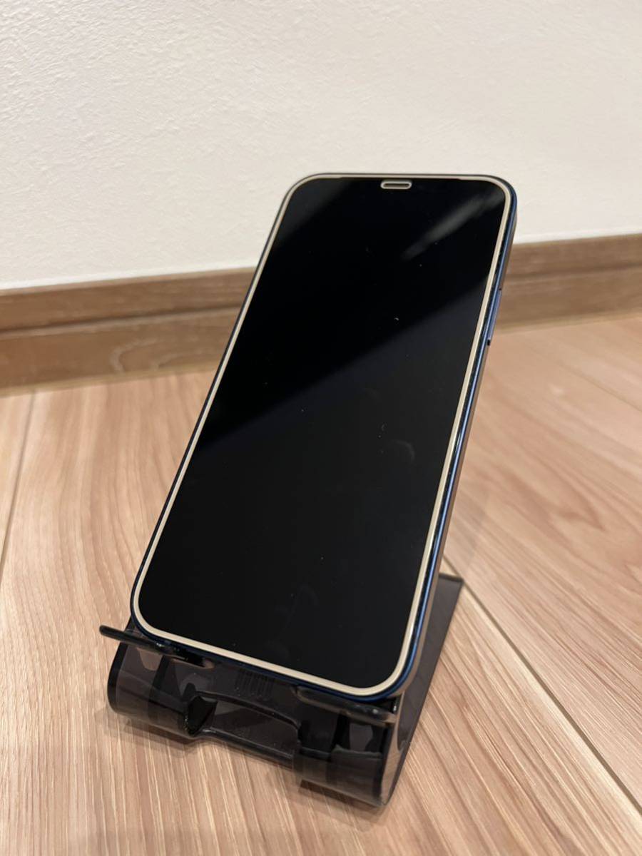 超!美品】iPhone12 128GB SIMフリー ブルー 付属品未使用 箱付き
