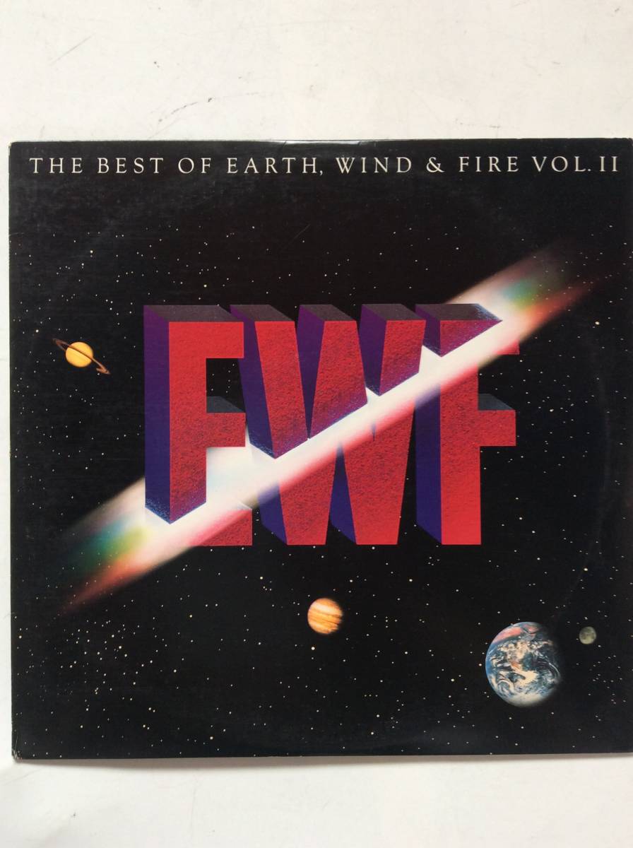 THE BEST OF EARTH WIND & FIRE Vol.Ⅱ/アース ウィンド アンド ファイアー/ベストアルバム名曲名盤R&BファンクソウルDJMURO元ネタ_画像1