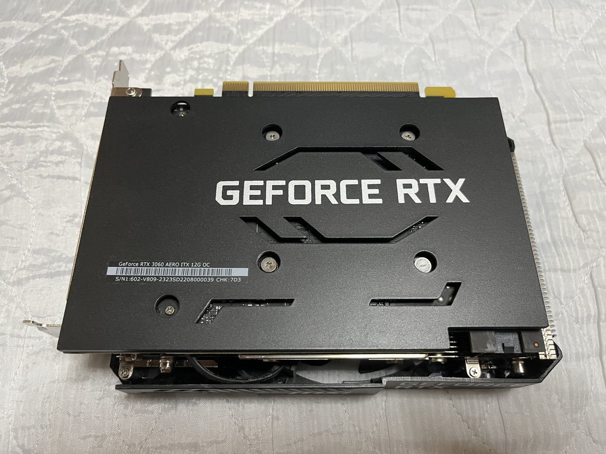 MSI GeForce RTX 3060 AERO ITX 12G OC | normanhubbard.com