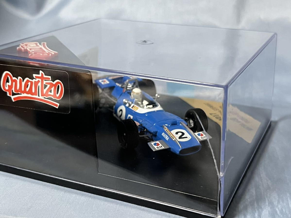 Quartzo made MATRA MS 80 jack - Stuart 1969 year France Grand Prix 1/43.