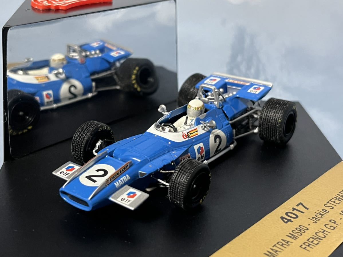 Quartzo made MATRA MS 80 jack - Stuart 1969 year France Grand Prix 1/43.