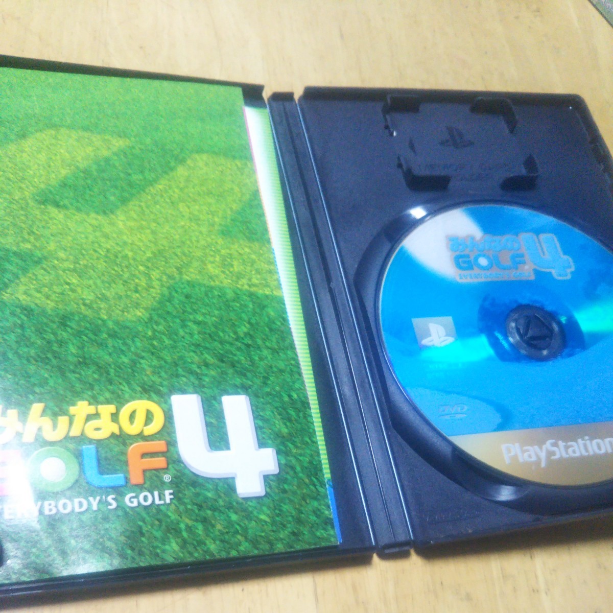 PS2【みんなのGOLF4】2003年SCE　送料無料、返金保証　プレイステーション2ソフト