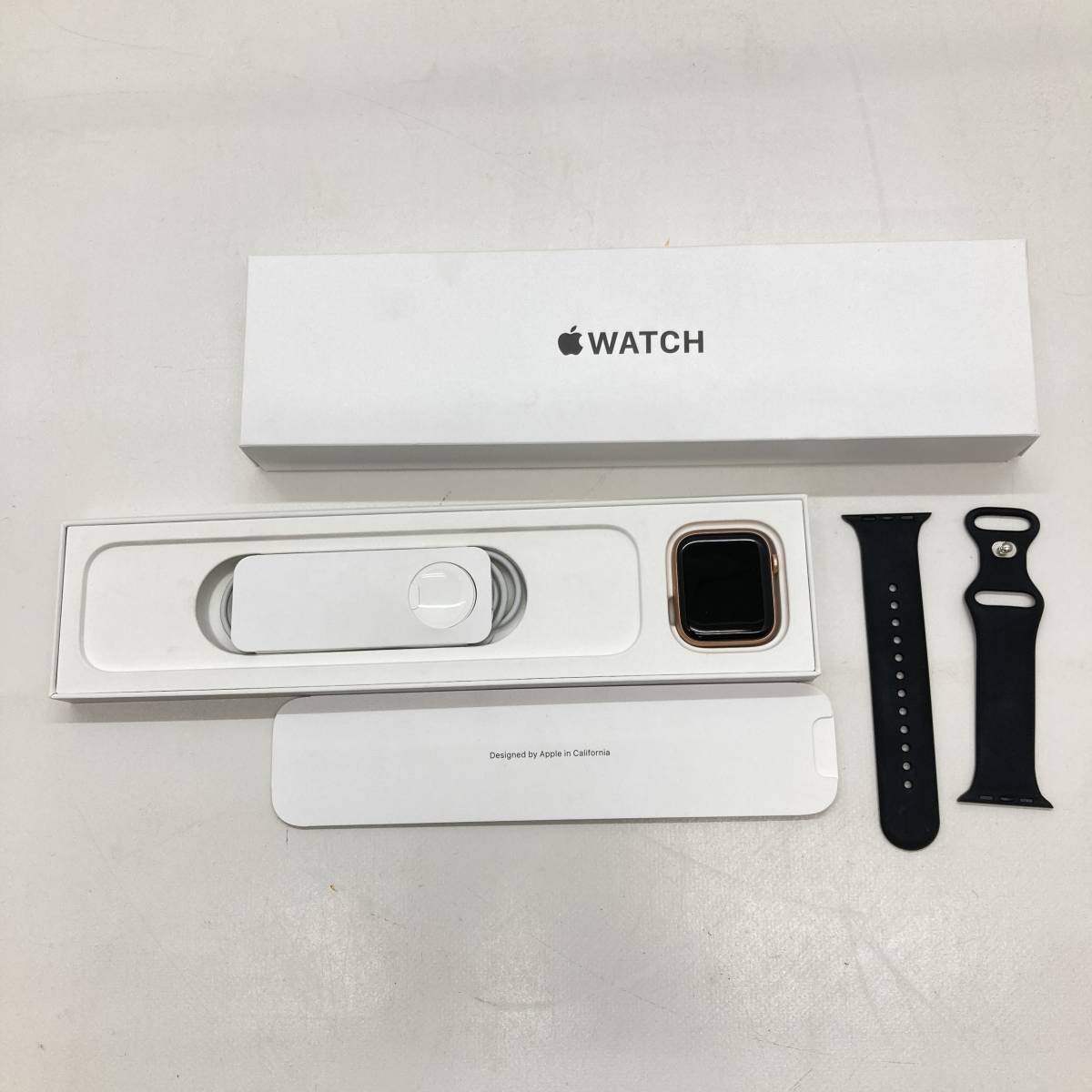 1円 Apple Watch SE 44mm ゴールド MKTG3J/A A2356 アップルウォッチ