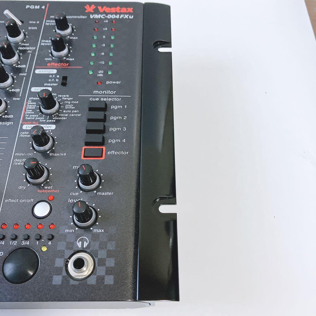 希少・極美品】Vestax DJミキサー VMC-004FXu 定価5万 希少・極美品】Vestax DJミキサー VMC-004FXu 定価5万