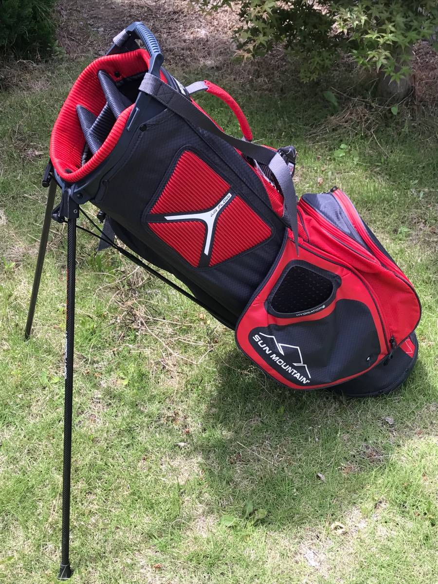 ☆SUN MOUNTAIN☆サンマウンテン軽量スタンド式キャディーバッグ