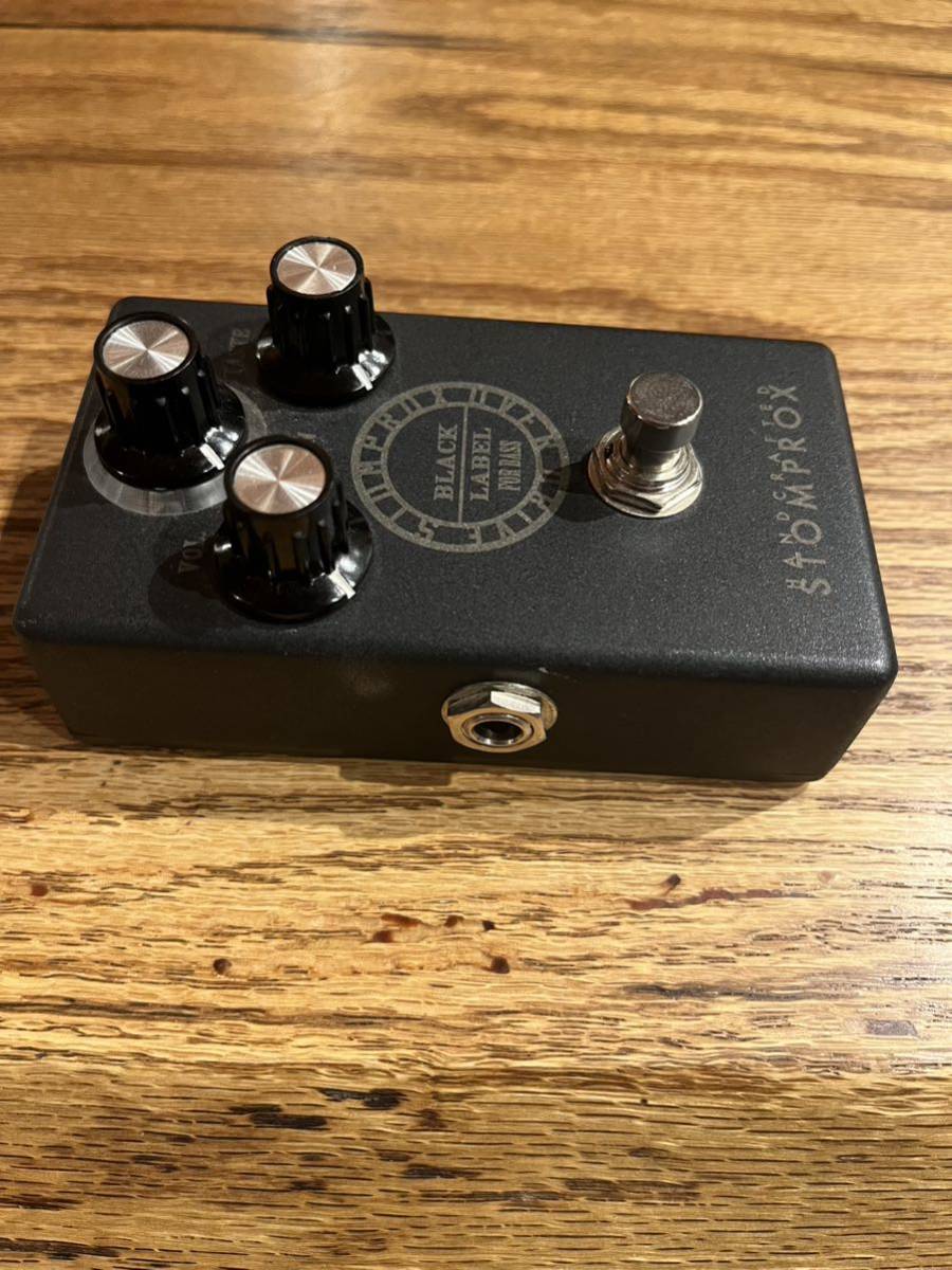 STOMPROX BLACK LABEL FOR BASS ベース エフェクター 最終価格