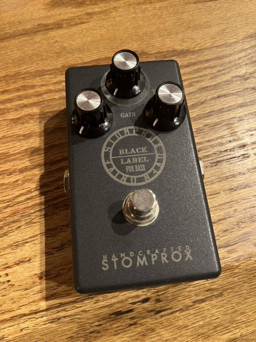 STOMPROX BLACK LABEL FOR BASS ベース エフェクター 最終価格