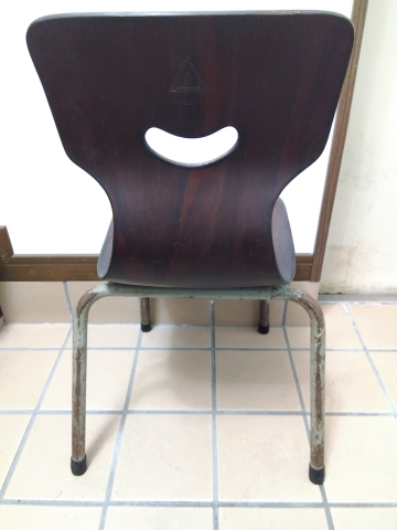 パグホルツ　PAGHOLZ/FLOTOTTOフロトット15114　プライウッド　ドイツ　ミッドセンチュリー子供椅子　正規ヴィンテージ品