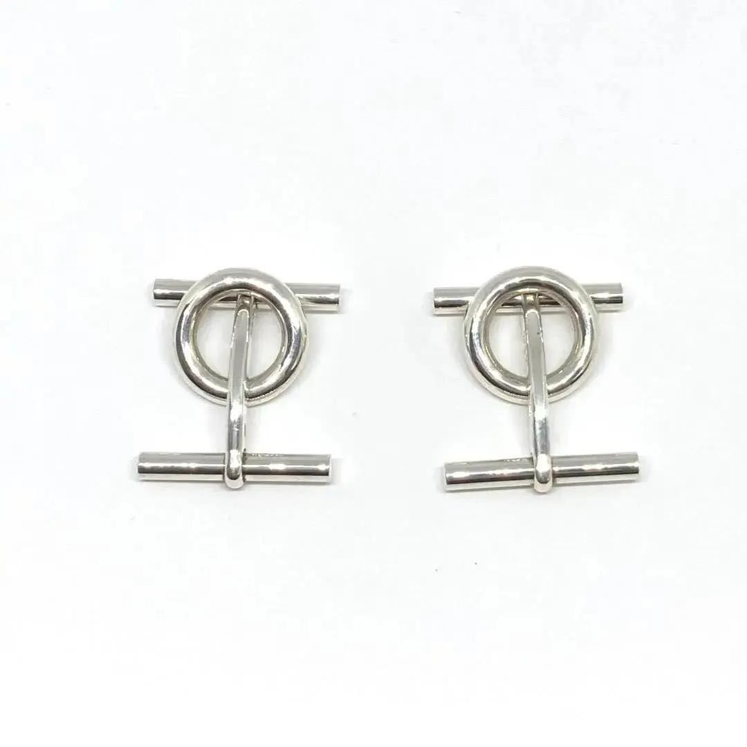 美品】HERMES エルメス カフス シェーヌダンクル ag925 | inmano.com.br