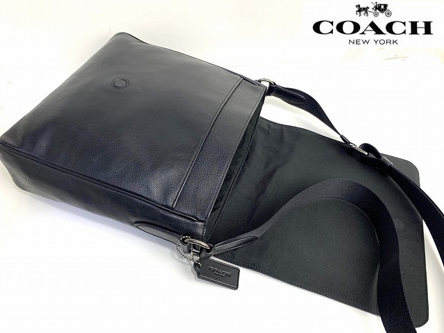 美品☆送料無料☆ コーチ メンズ COACH ヒューストン スムース カーフ