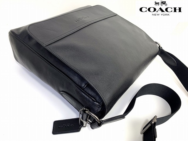 美品☆送料無料☆ コーチ メンズ COACH ヒューストン スムース カーフ