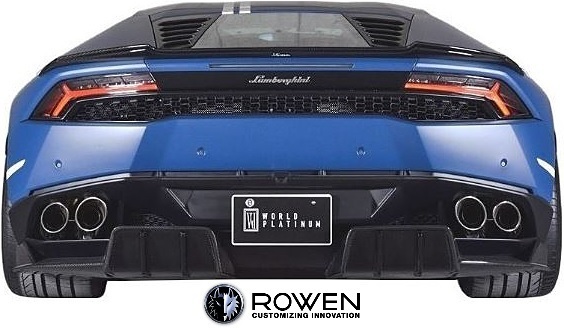 【M's】Lamborghini Huracan LP610-4 (2014y-) ROWEN トランクスポイラー／／FRP ウラカン エアロ ロエン ロウェン ローウェン 1G003T00_画像6