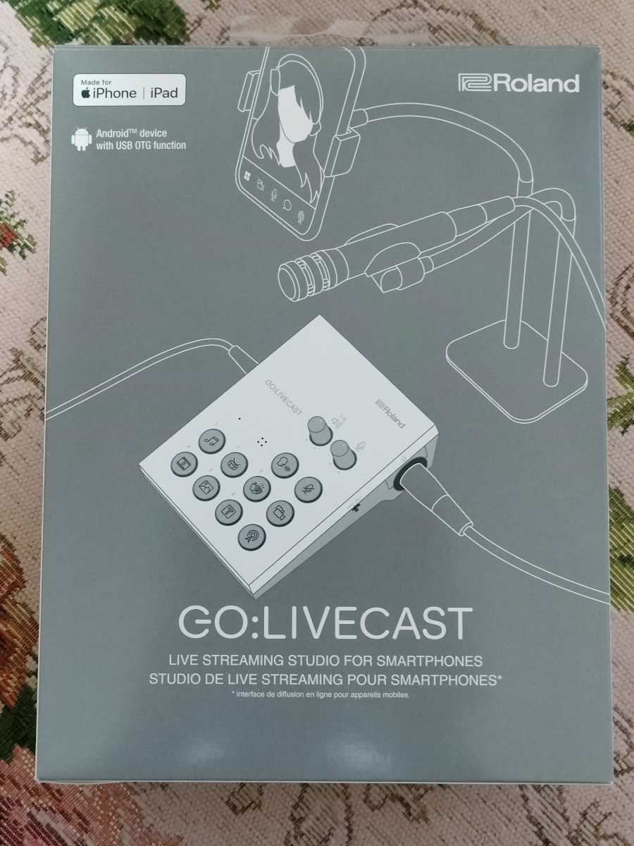 【ほぼ新品】Roland GO:LIVECAST　ライブ配信ツール／オーディオインターフェース_画像8