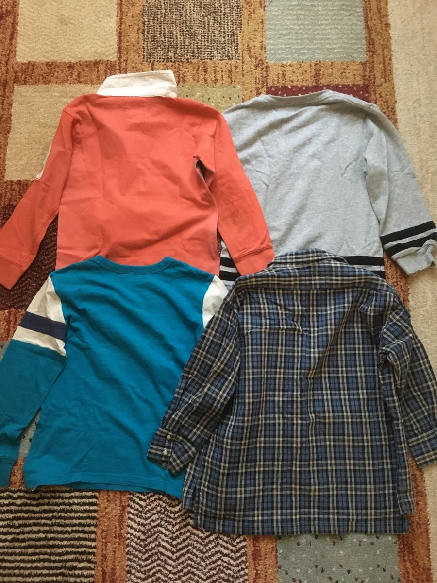 男の子120130140子供服セット春夏秋冬まとめ売り半袖長袖Tシャツパンツ