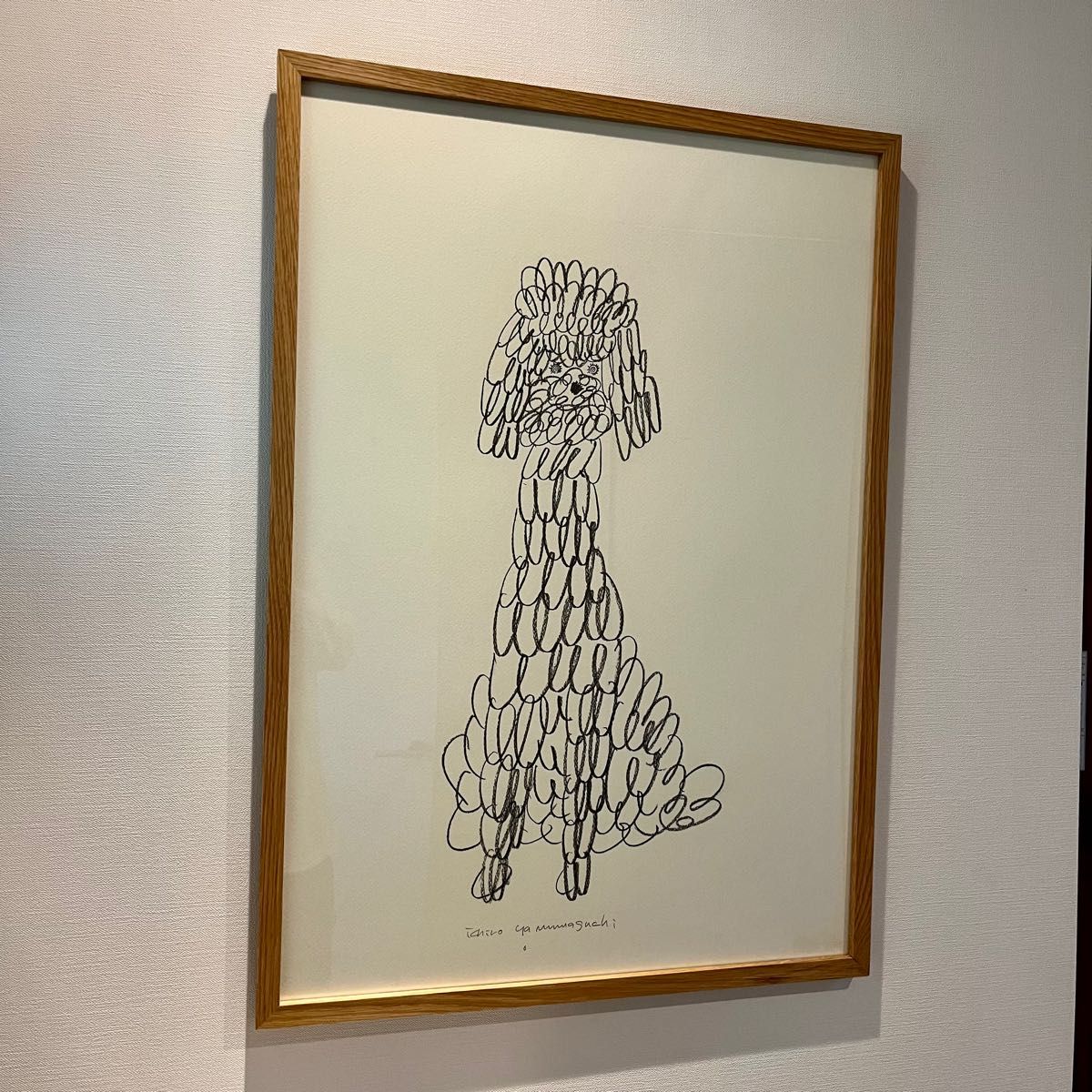 山口一郎 原画 額装 トイプードル Lサイズ|Yahoo!フリマ(旧 山口一郎 原画 額装 トイプードル Lサイズ|Yahoo!フリマ(旧