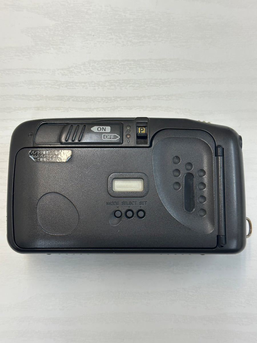 RICOH リコー MyPORT マイポート ZOOM 320 PS 32-64mm コンパクトフィルムカメラ メタリックグレー 現品のみ 動作未確認 ジャンク_画像3