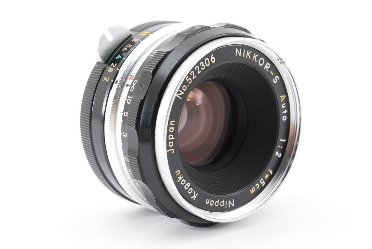 【珍品 チックマーク】 NIKON Nippon Kogaku NIKKOR-S AUTO 5cm F2 チックマーク ニコン #4181_画像3