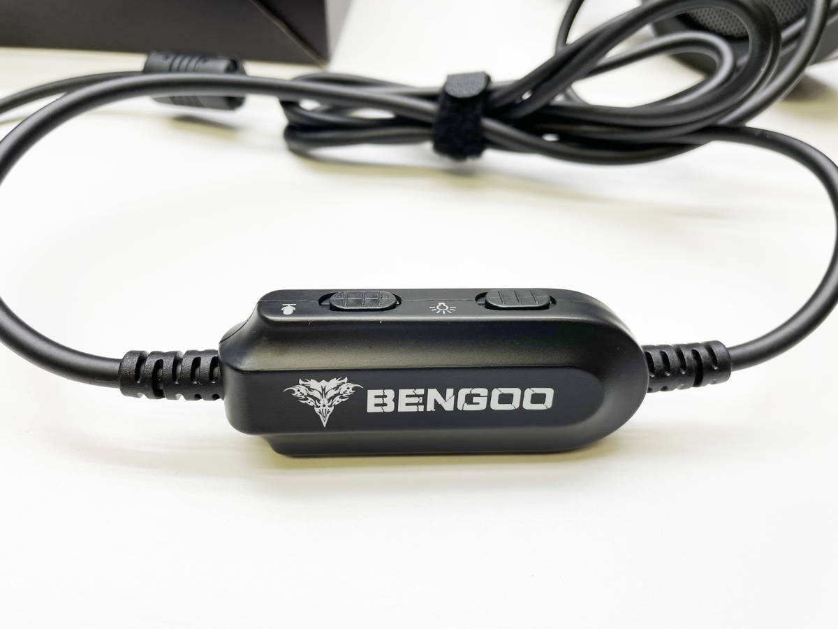 *[s3d18] 　BENGOO GH1新型7.1CH ヘッドセット パソコン ヘッドセット ゲーム用 ★ 未使用品_画像5