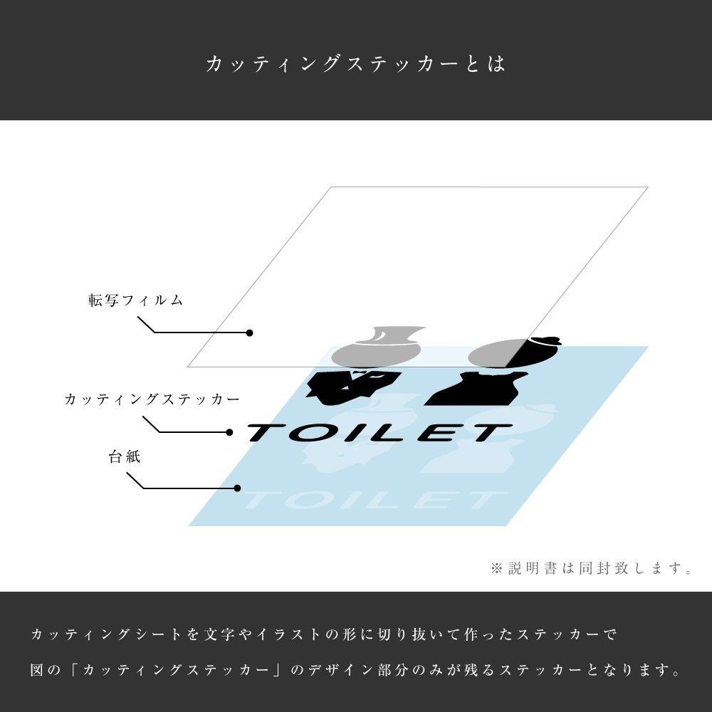 オシャレなトイレ用サインステッカー 障害者用トイレ バリアフリー 車椅子 トイレサイン トイレマーク シール 賃貸可