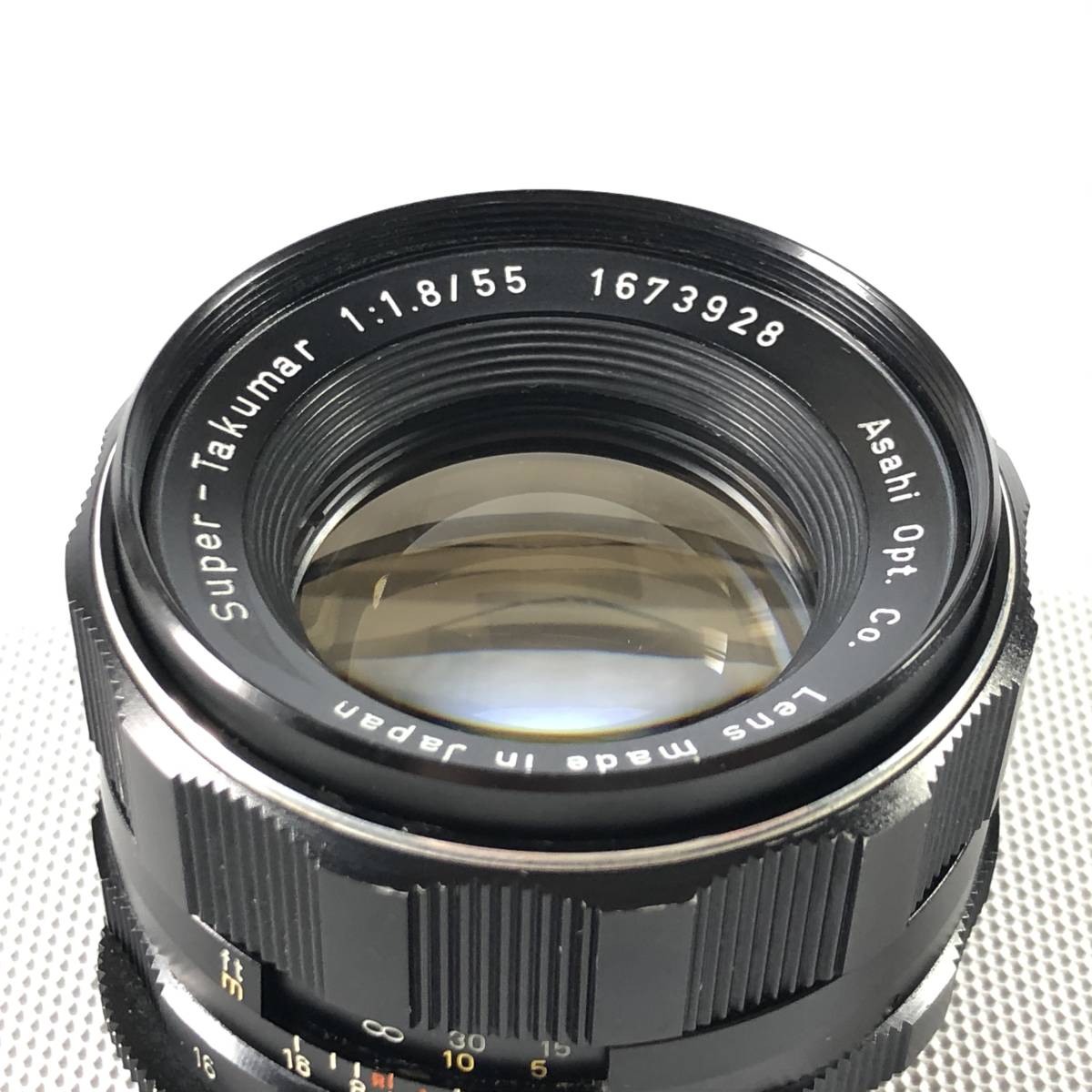 旭光学 Super Takumar 55mm F1.8 ペンタックス M42マウント 現状販売品 ヱOA4b_画像3