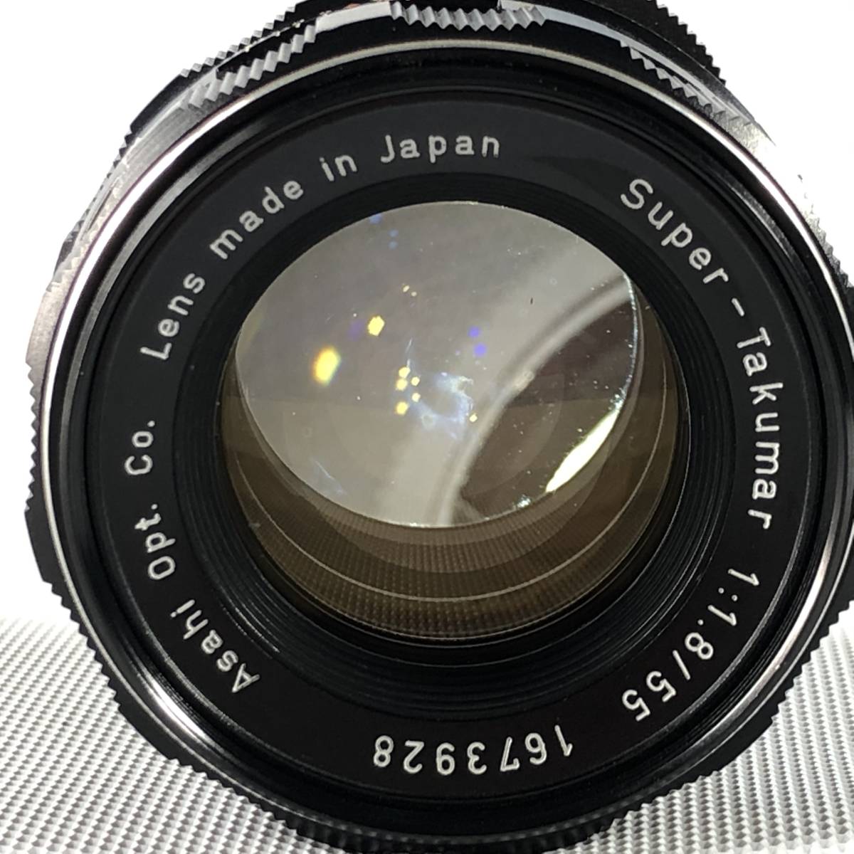 旭光学 Super Takumar 55mm F1.8 ペンタックス M42マウント 現状販売品 ヱOA4b_画像7