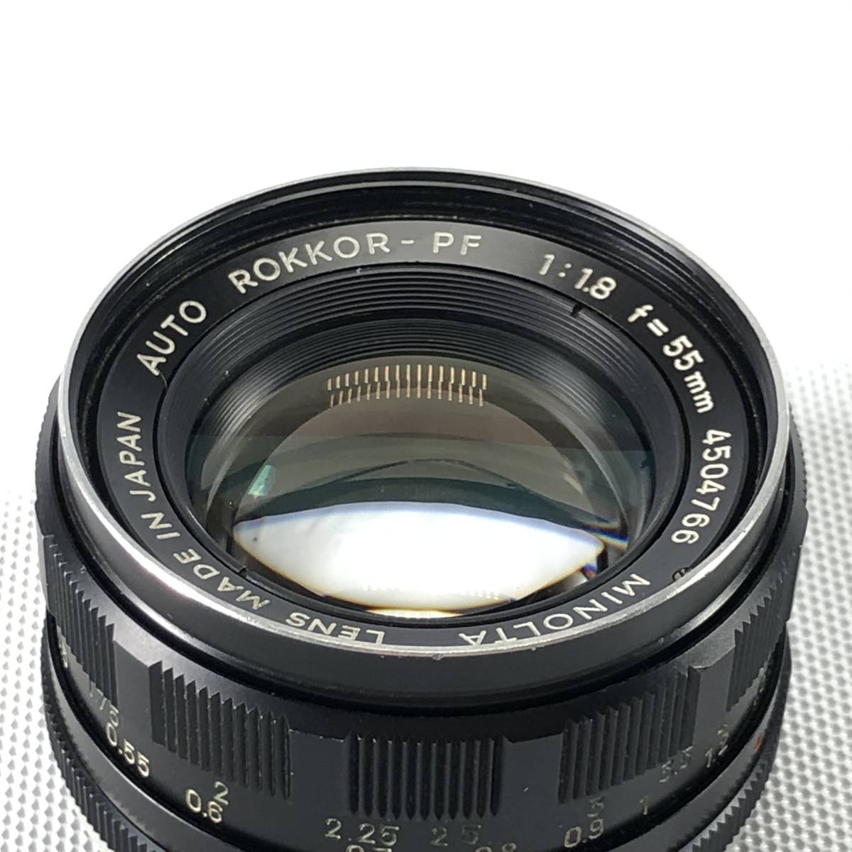 MINOLTA AUTO ROKKOR-PF 55mm F1.8 ミノルタ SRマウント 現状販売品 ヱOA4h_画像3