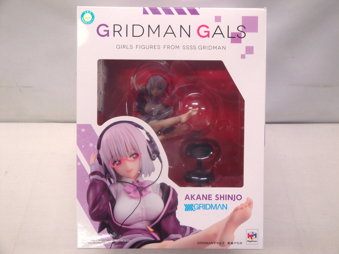 カメ)GRIDMANギャルズ 新条アカネ フィギュア パーツ欠品有 SSSS.GRIDMAN メガハウス ◆U2305059 KE18B_出品商品全ての画像です