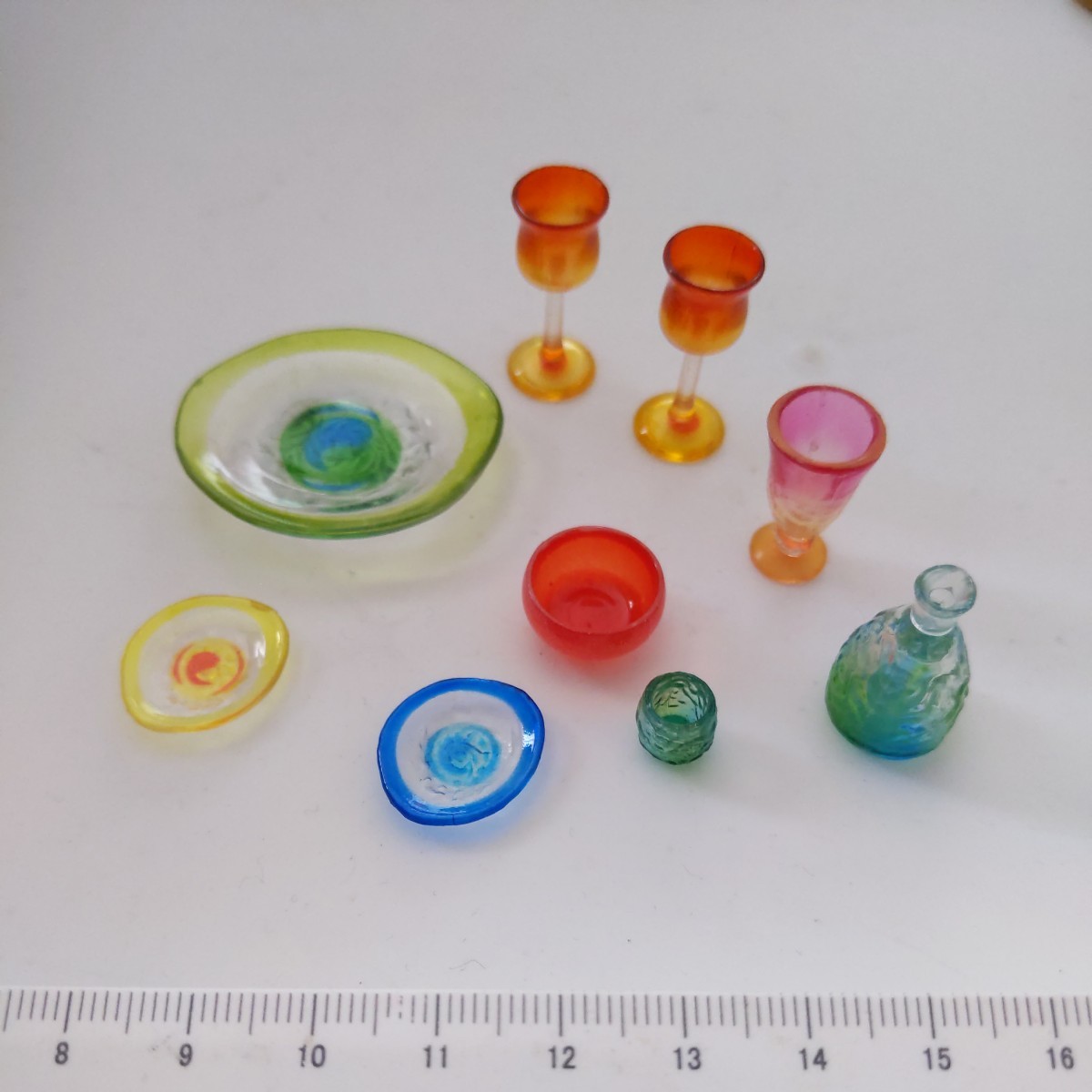 夢見る食器コレクション 3 琉球ガラス リーメント ぷちサンプル