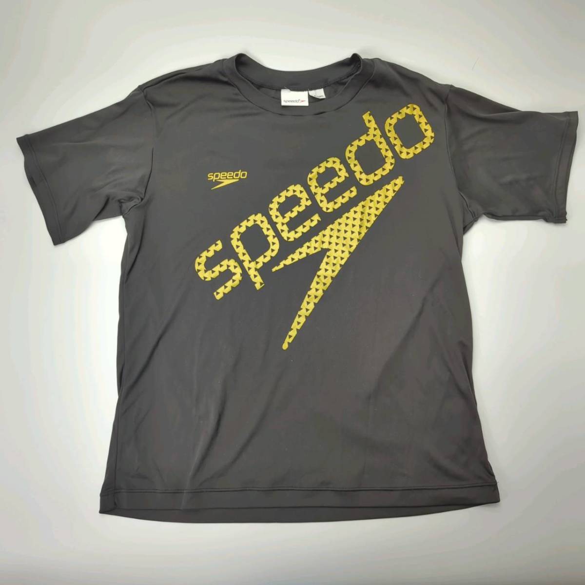 M speedo Tシャツ ブラック 薄手 リユース ultramto_画像1