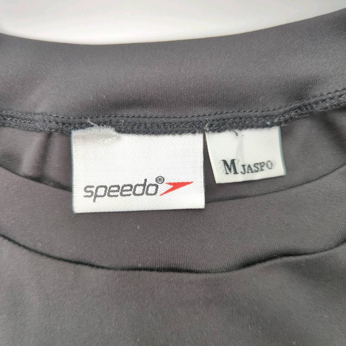 M speedo Tシャツ ブラック 薄手 リユース ultramto_画像3