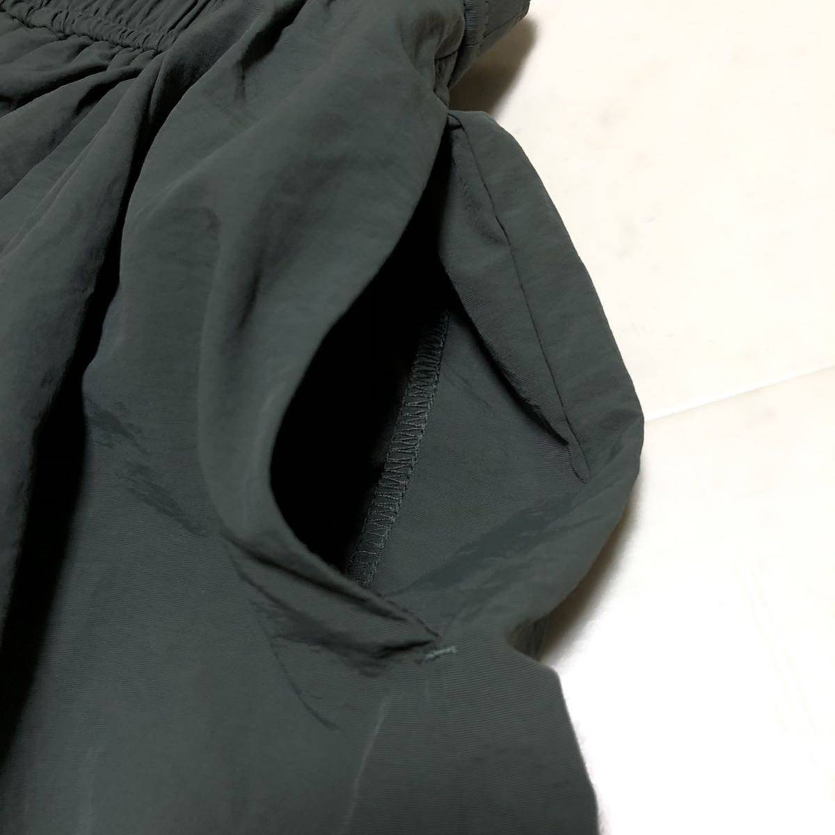【送料360円】chocol raffine robe ショコラフィネローブ ナイロンギャザースカート 女性用 レディース フリーサイズ 古着 CD60_画像3