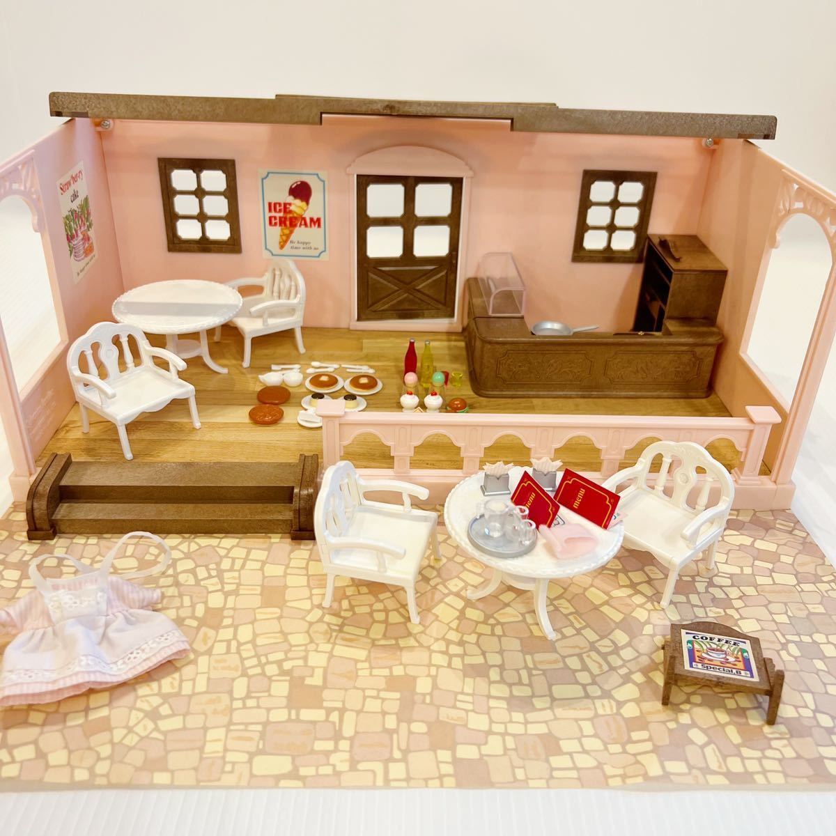USED 美品!おまけ付!】初期 シルバニアファミリー アーバンライフ