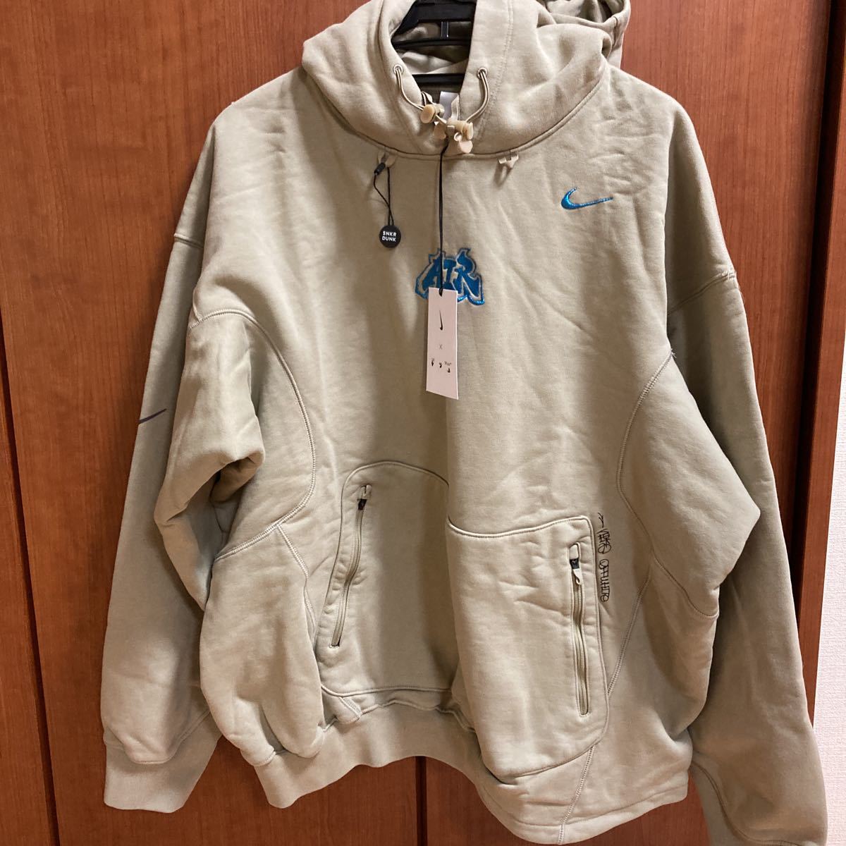【希少】Nike x Off-White Men's Fleece Parka 006 ナイキ Nike x Off-White Men's Fleece Parka 006 Beige|Yahoo!フリマ