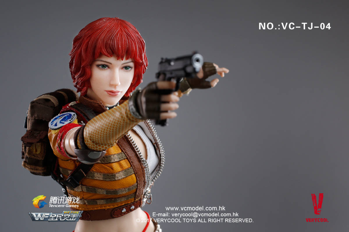 VERYCOOL 1/6 Wefire of Tencent Game 女性傭兵 ハートキング 未開封新品 VC-TJ-04 古代 Heart King 検） ホットトイズ DAMTOYS DID_画像4