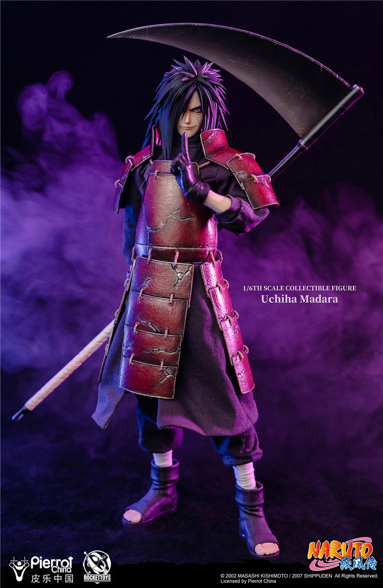 ROCKETTOYS 1/6 うちは マダラ ナルト 初回特典付 未開封新品 ROC-005