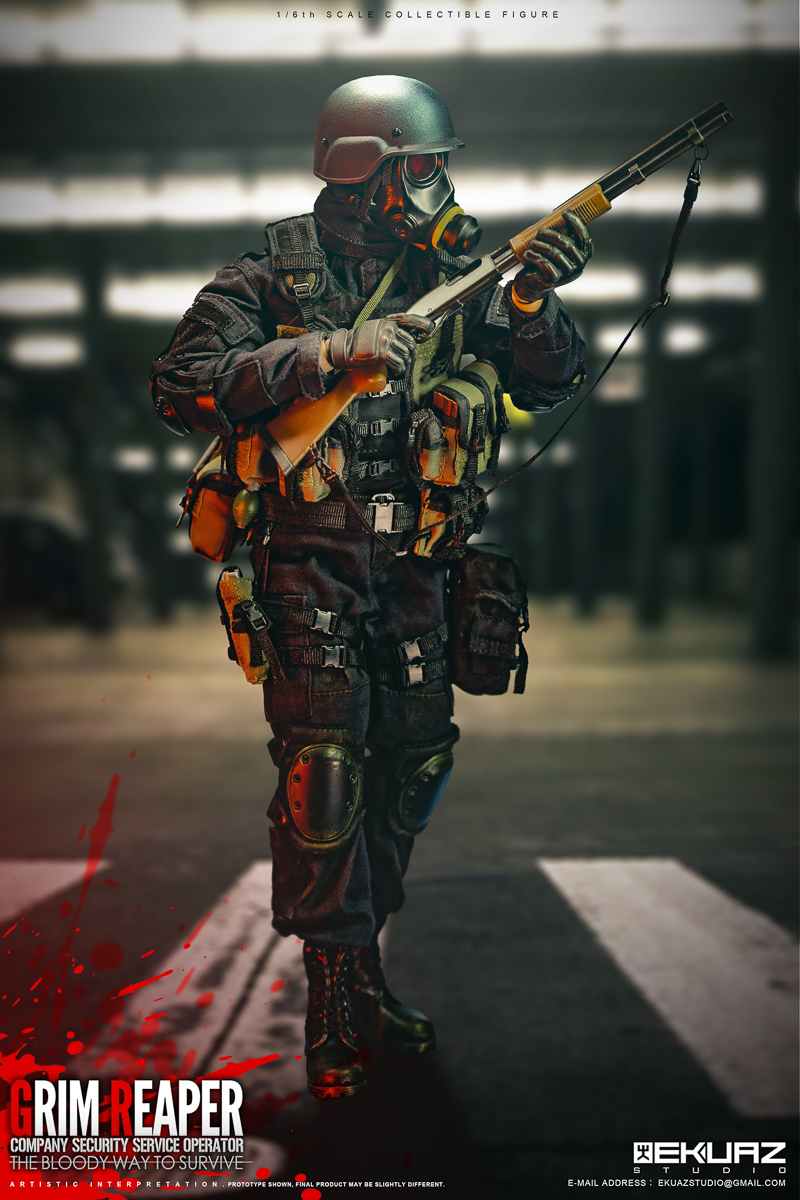 EKUAZ STUDIO 1/6 CSS特殊部隊 死神 未開封新品 EKS05 THE BLOODY WAY