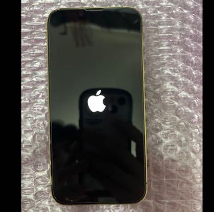 【ジャンク・訳あり】本体のみ Apple iPhone 13 Pro 256GBゴールド SIMフリー の画像3