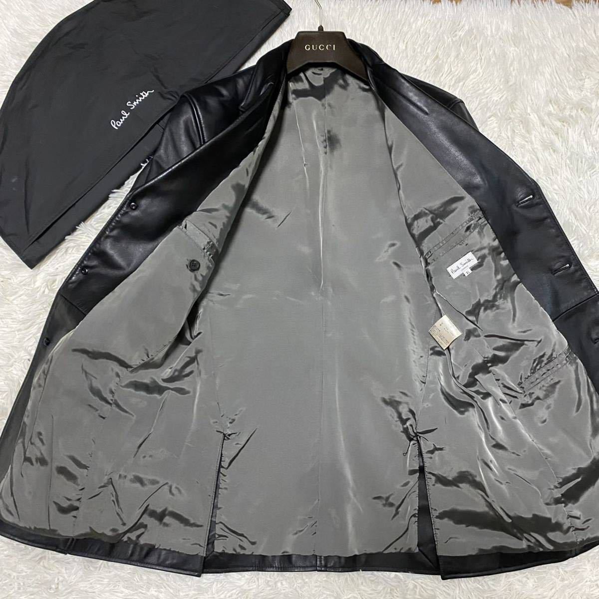 美品!希少XL!ポールスミス【圧倒的な存在感】Paul Smith カウレザー