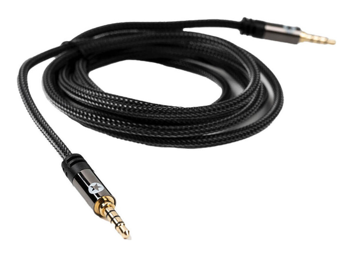 即決◆新品◆送料無料Blackstar TRRS 3.5mm JACK CABLE 1.8M 4極 ステレオミニ ケーブル/メール便 _画像1