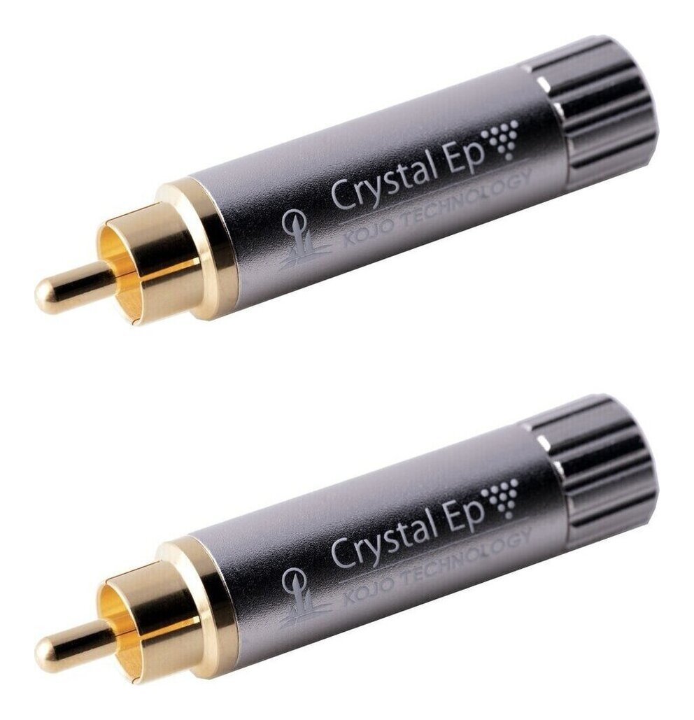 即決◆新品◆送料無料KOJO TECHNOLOGY Crystal EpR×2 (2個セット) RCAプラグ プラグ型 仮想アース_画像1