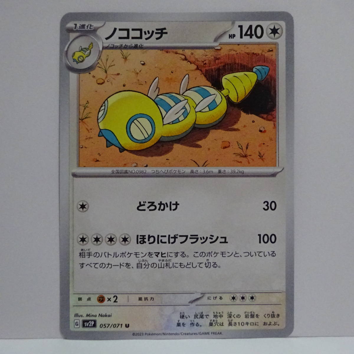 ☆残2☆ノココッチ☆ポケモンカードゲーム☆スノーハザード ☆残2☆ノココッチ☆ポケモンカードゲーム☆スノーハザード