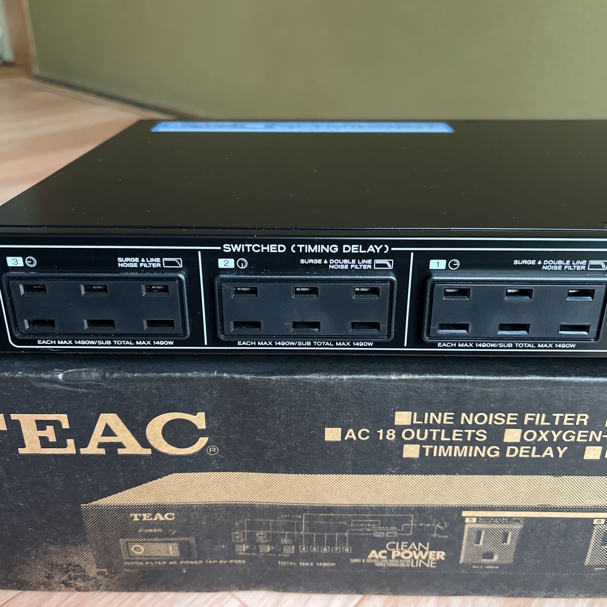 中古 TEAC AV-P555 パワーディストリビューター ティアック 商品細節